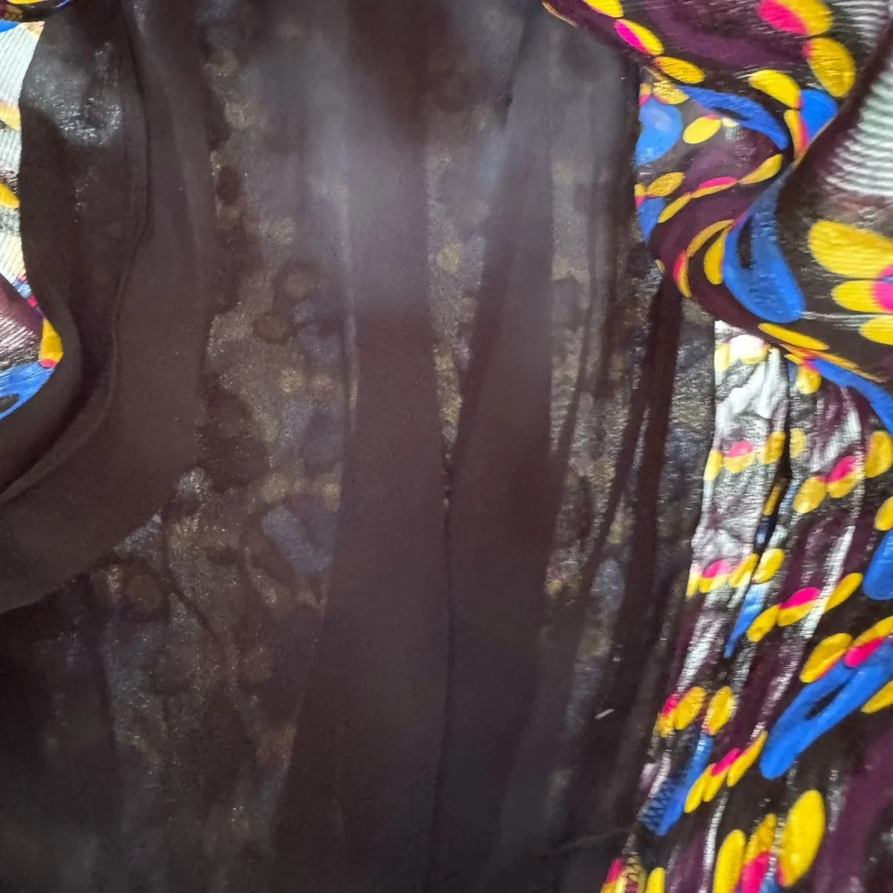 Anna Sui Colorful Patterned Mini Dress. 20th anniversary target collab - Picture 6 of 12